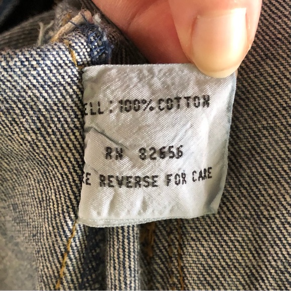 Vintage 80s 90s Julia Michaels Southwest Aztec Print Jean Jacket Size 3X - Picture 6 of 6